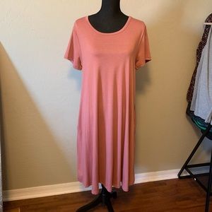 Lularoe Carly dress with pockets